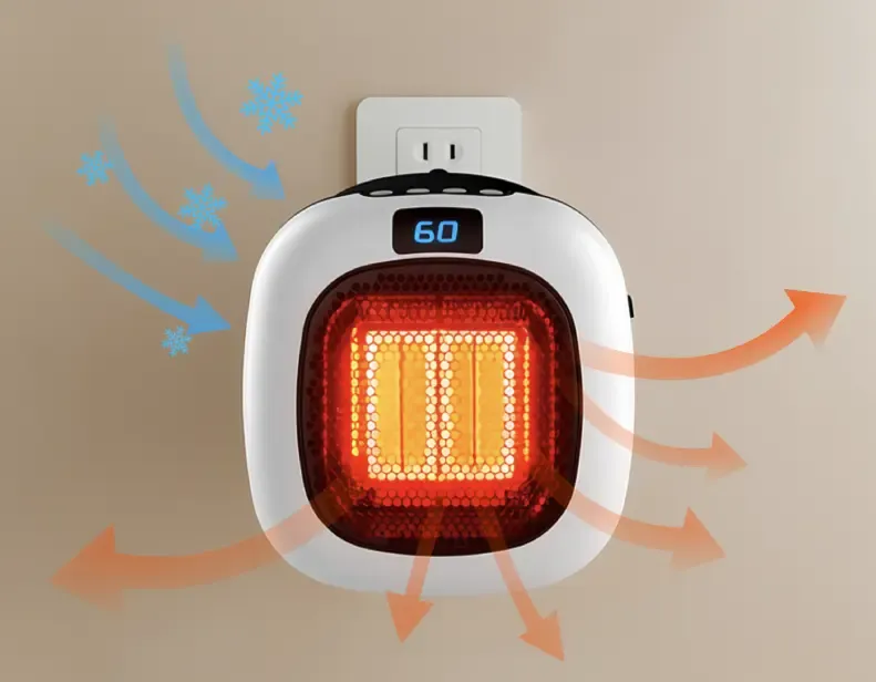 WarmPro draagbare kachel in gebruik
